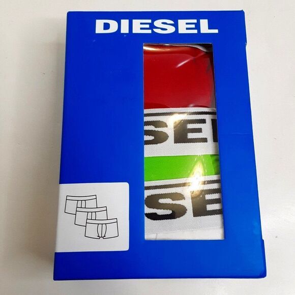 Diesel Mens 3pk Colorful Boxer Briefs Size XL - Picture 1 of 10